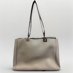 The Limited 3-Compartment Beige Shoulder Bag Faux Leather #5707